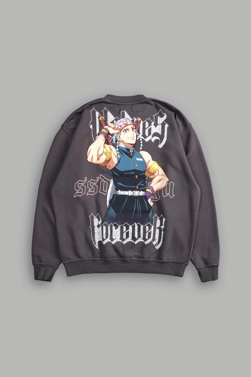 Darc Sport Breath Of Wolves London Crewneck Wolf Gray | MNKFR-9634