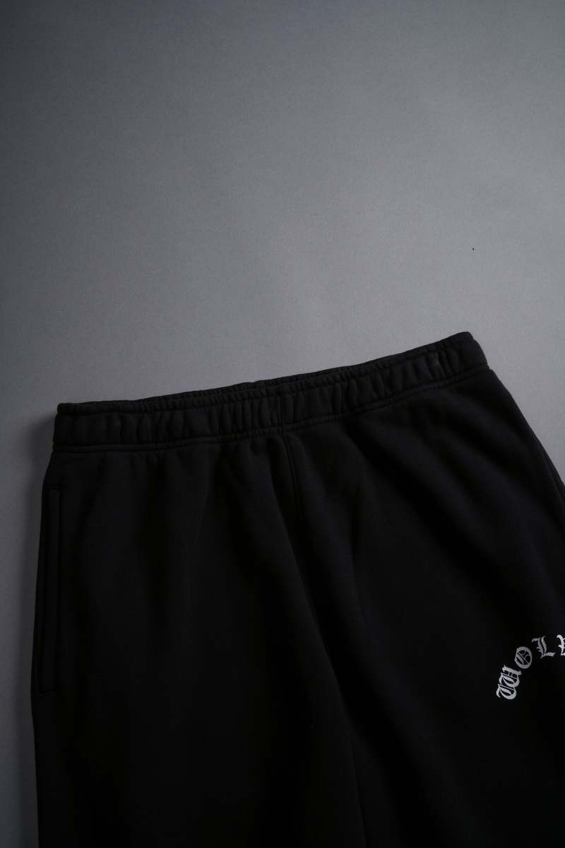 Darc Sport Chopper Wolf Post Lounge Sweats Negros | TMBZN-0196