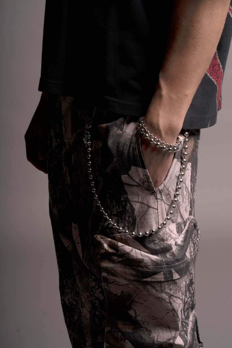 Darc Sport Death Moth 10mm Trouser Chain Stainless Steel | VDIRW-1954
