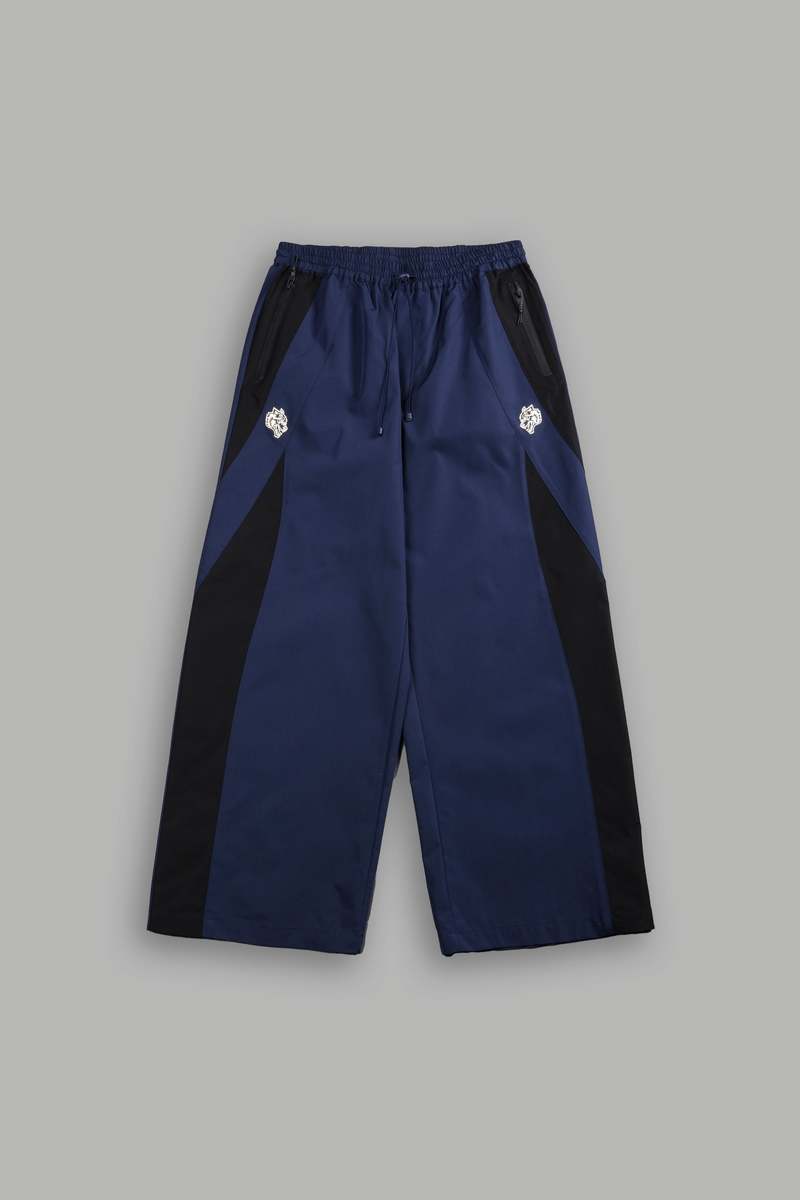 Darc Sport Dual Brolic Track Pants Storm Blue/Black | GJRPC-3915
