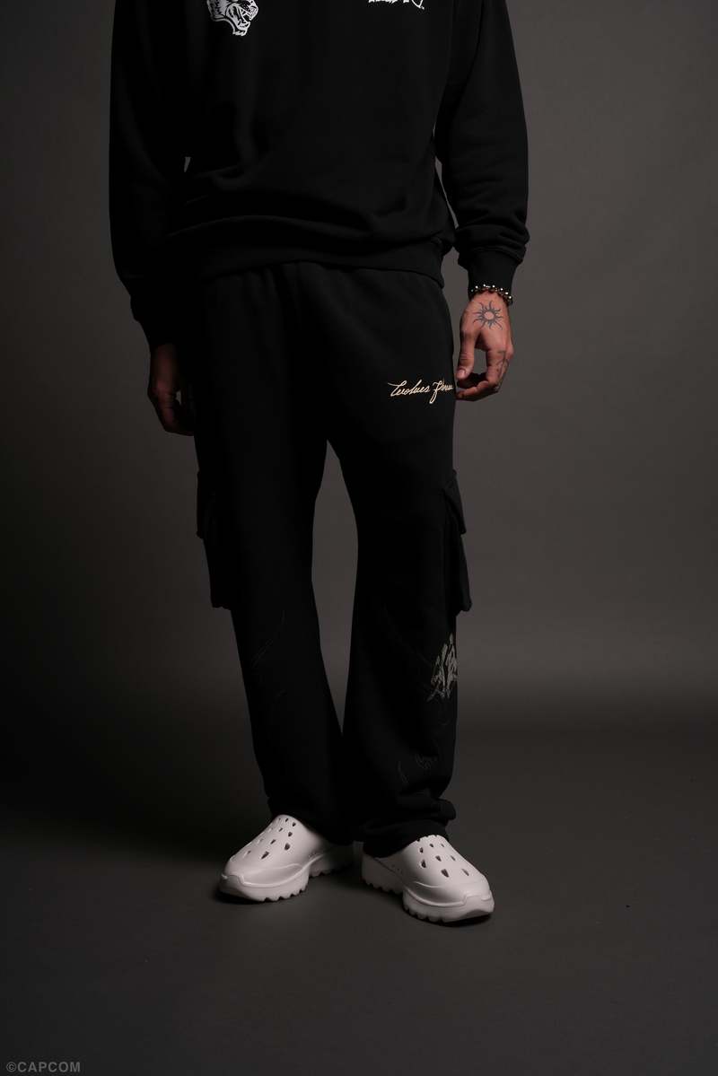Darc Sport Dynasty Bigelow Cargo Sweat Pants Negros | LZEVC-7920
