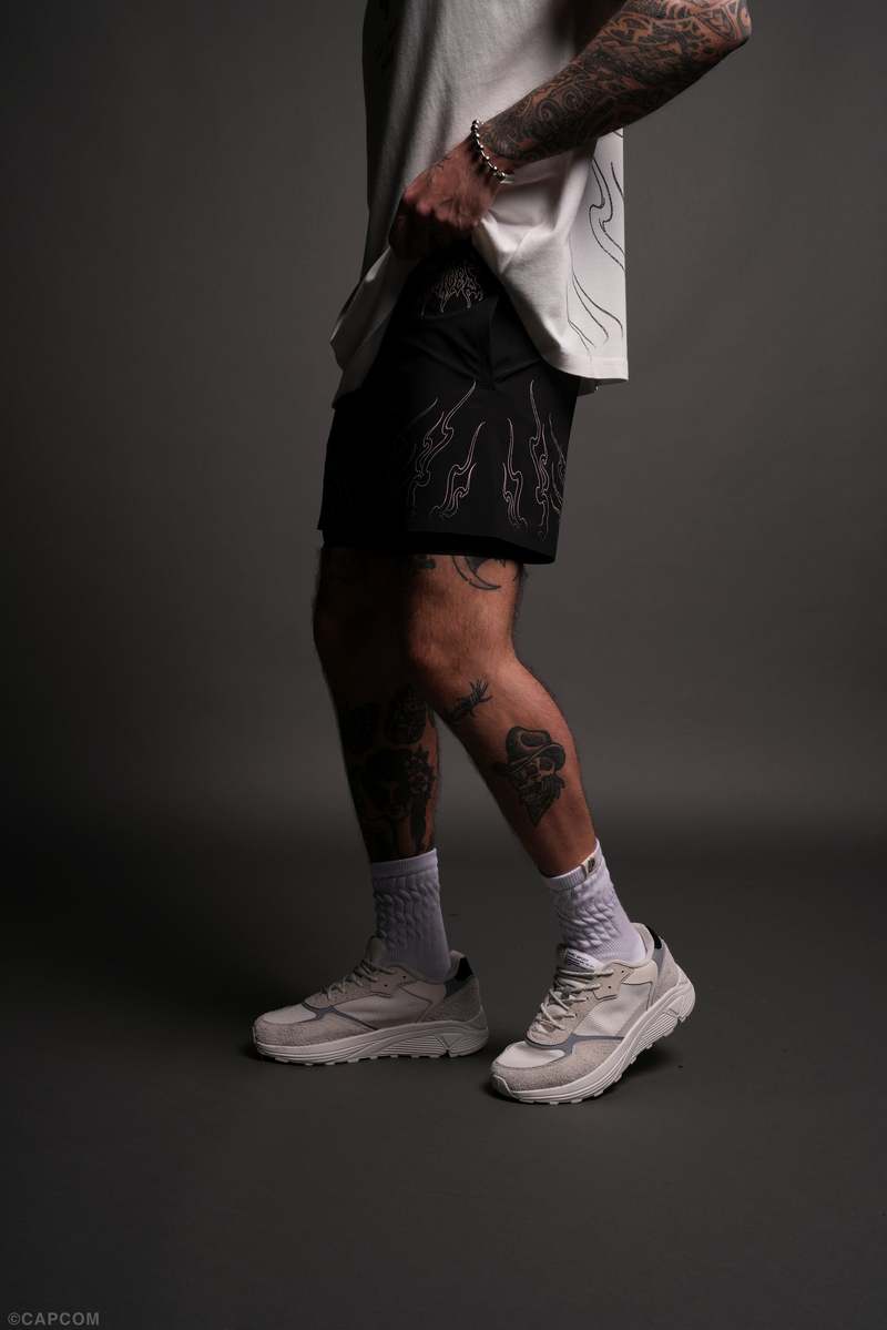 Darc Sport Eternal Flame Compression Shorts Negros | UZWXE-9421