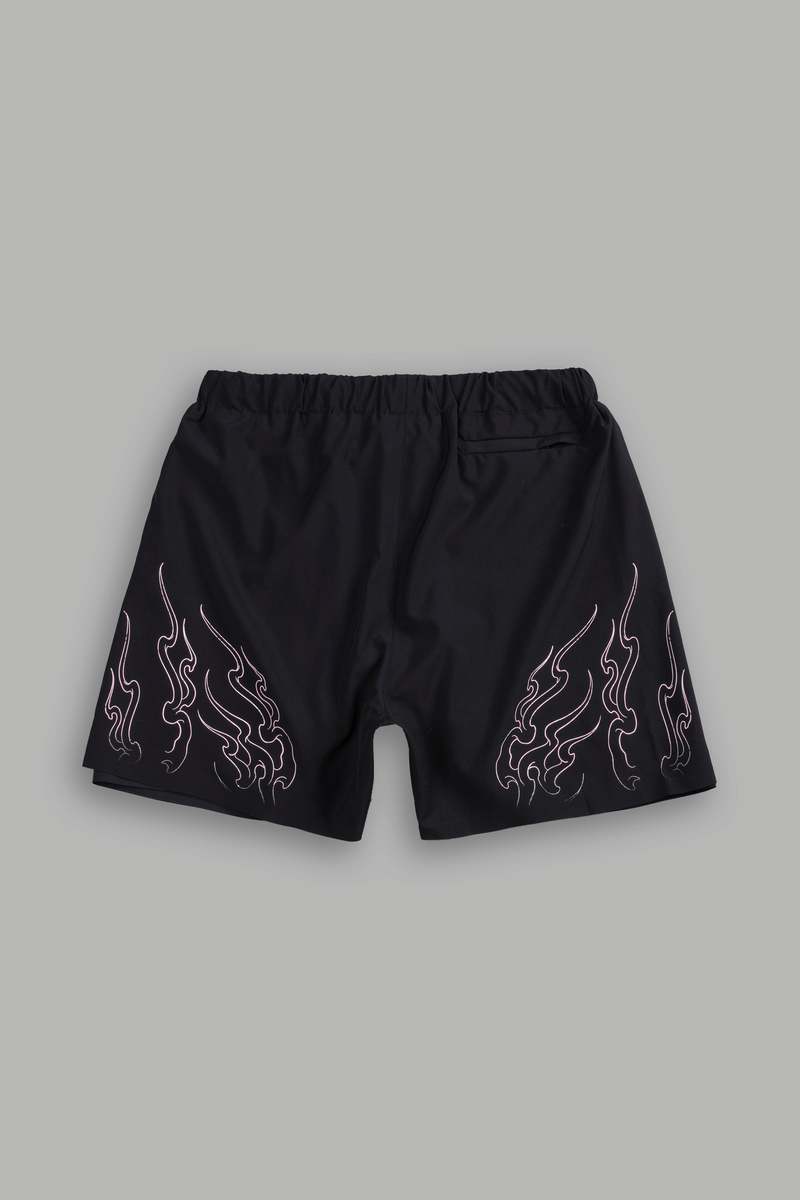 Darc Sport Eternal Flame Compression Shorts Negros | UZWXE-9421