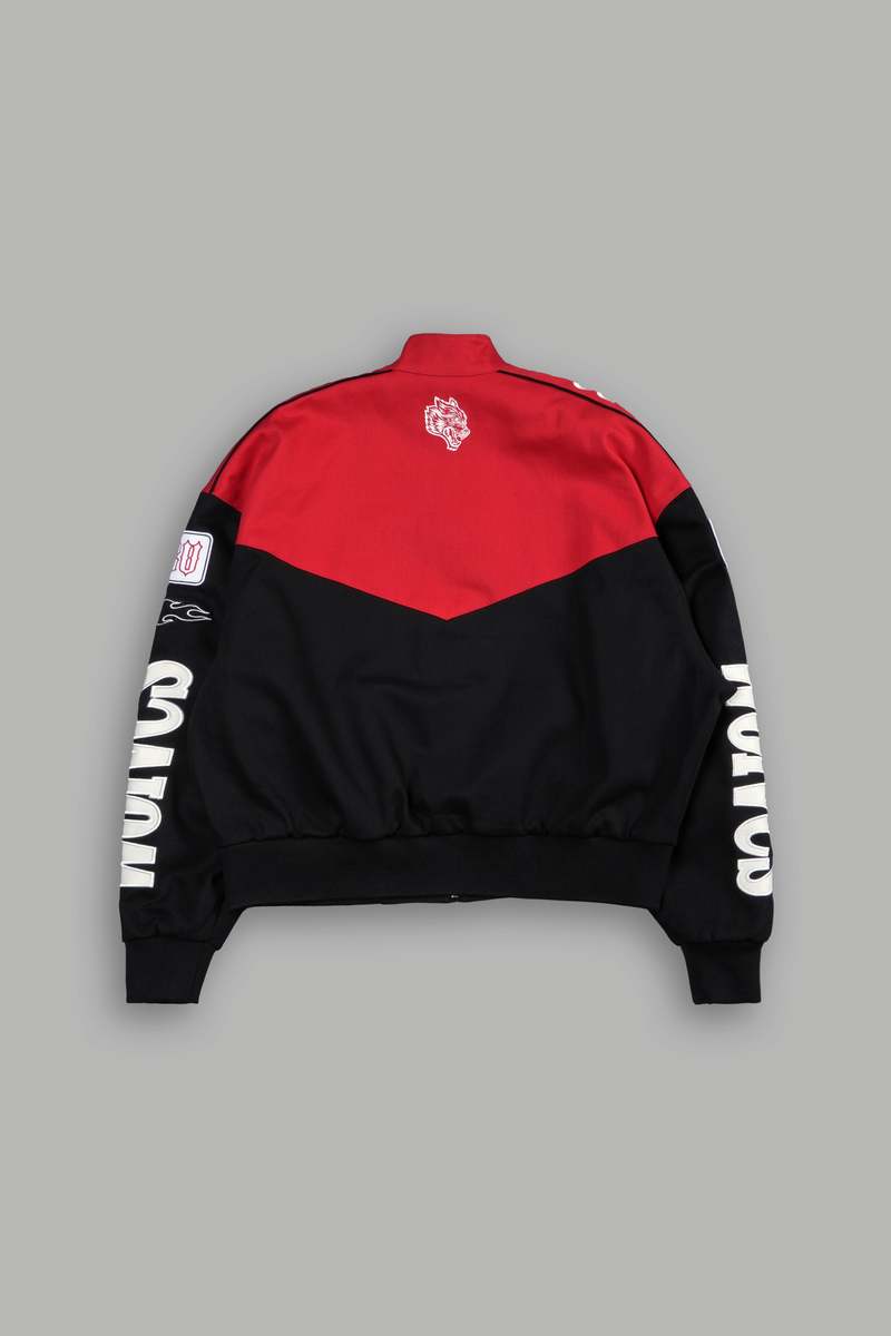 Darc Sport Frontier Gordon Unisex Racing Jacket Black/Red | KNLWA-5029