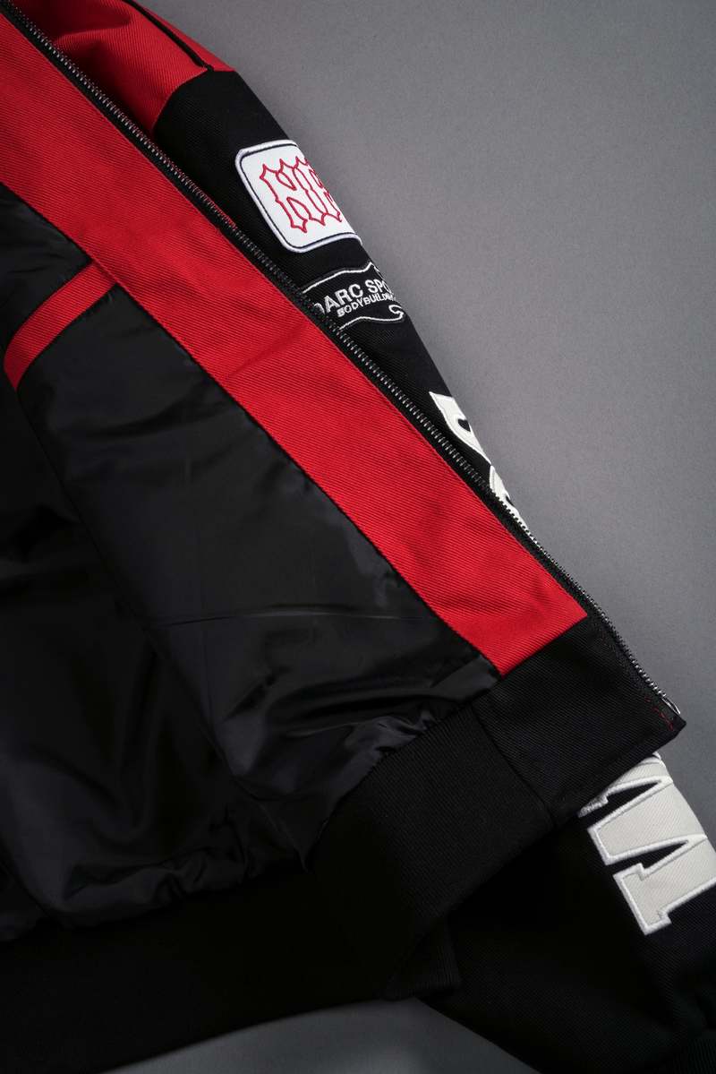 Darc Sport Frontier Gordon Unisex Racing Jacket Black/Red | KNLWA-5029