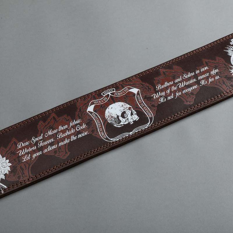 Darc Sport Iron Shield Strap Weight Belt Marrom | KSYQG-1645