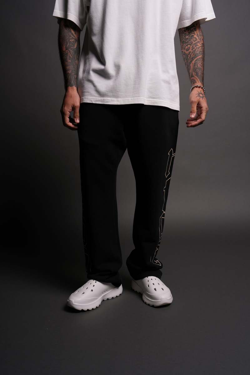 Darc Sport Mantra Bigelow Sweat Pants Negros | BODFR-4386