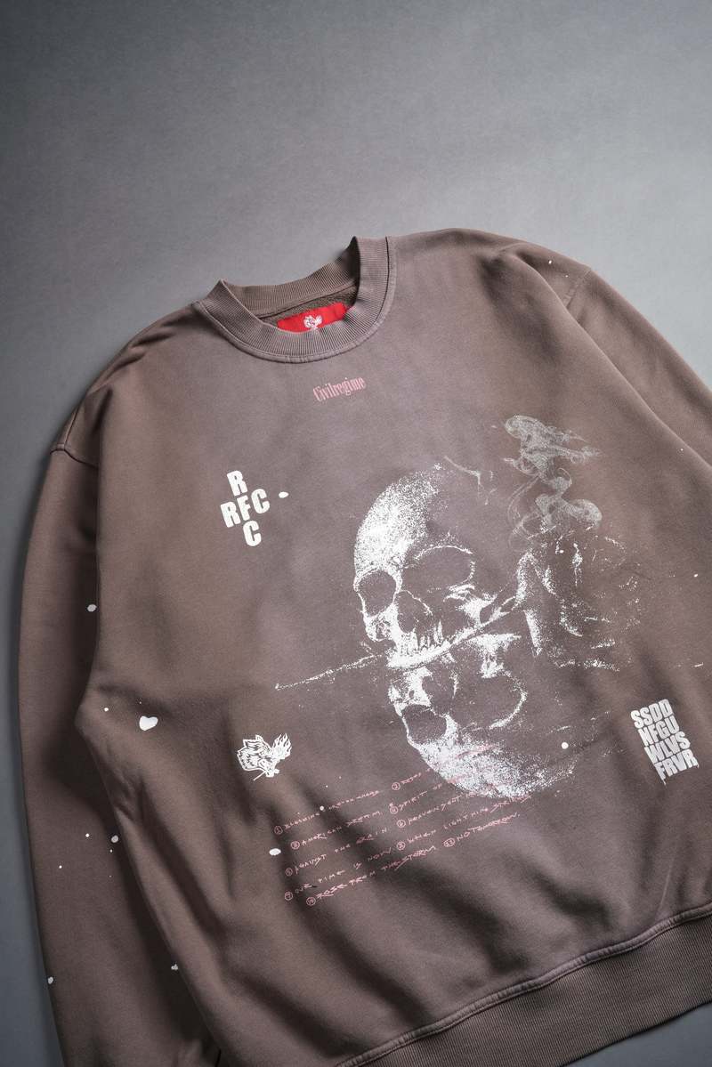 Darc Sport RFC NFGU London Crewneck Marrom | XKTFE-3629