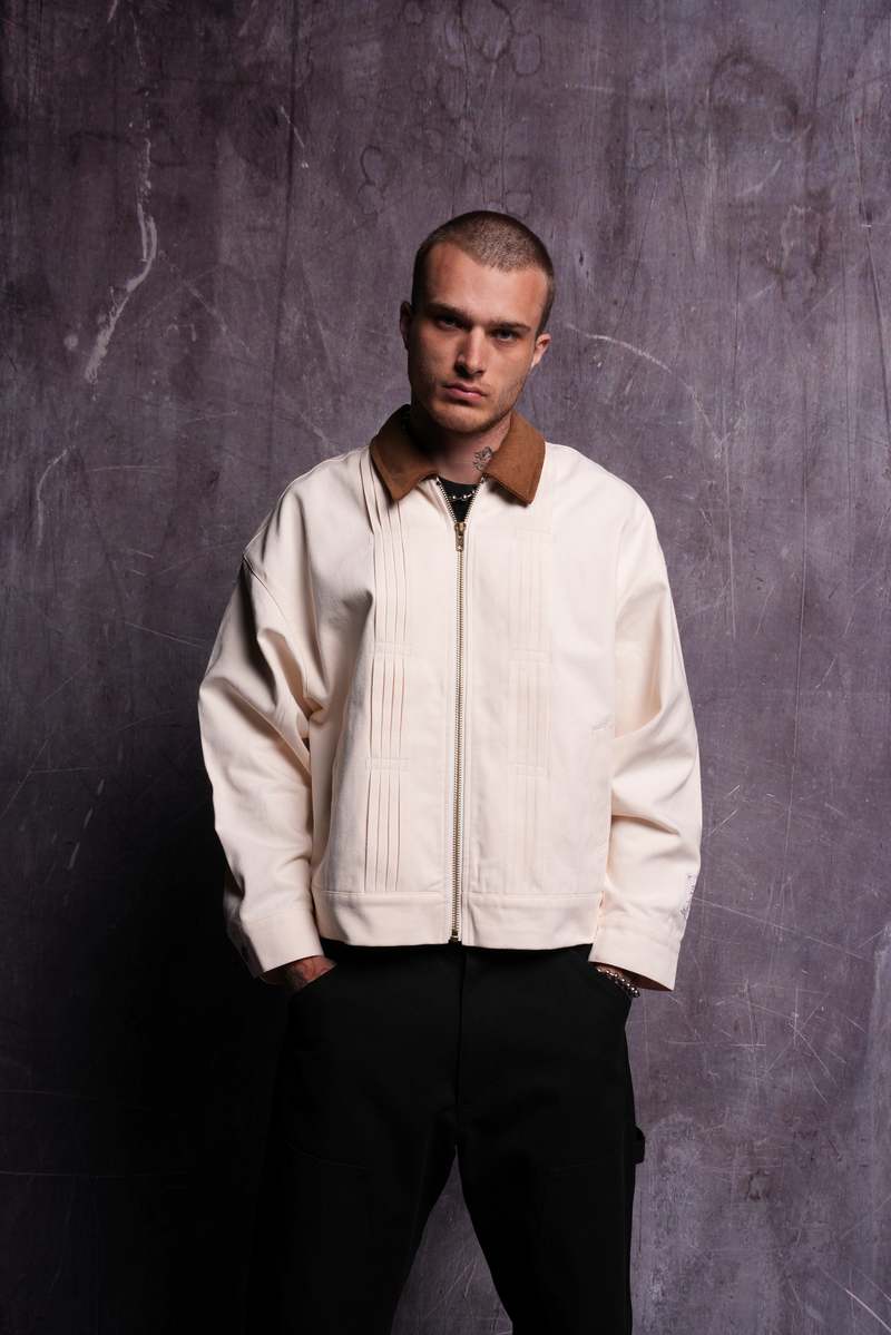 Darc Sport Roses While We're Here Dillon Jacket Creme | TZBCY-9463