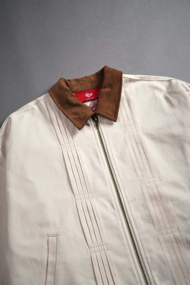 Darc Sport Roses While We're Here Dillon Jacket Creme | TZBCY-9463