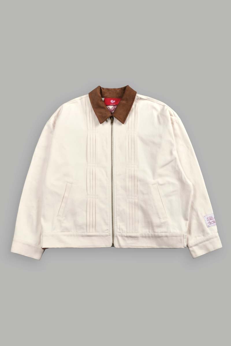 Darc Sport Roses While We're Here Dillon Jacket Creme | TZBCY-9463