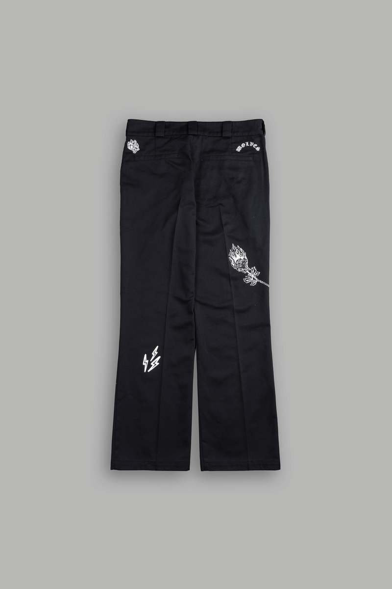 Darc Sport Roses While We're Here Rickies Pants Negros | TBXGF-8250