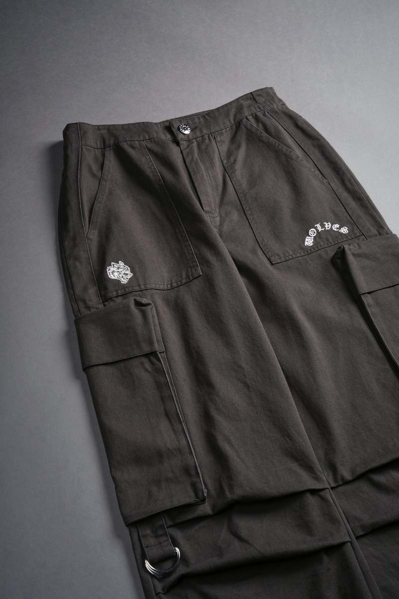 Darc Sport Wolf Chopper SSDDNFGU She Parachute Pants Wolf Gray | VQEYP-9036