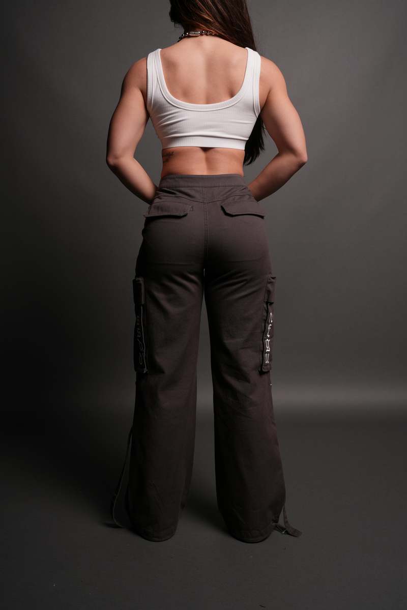 Darc Sport Wolf Chopper SSDDNFGU She Parachute Pants Wolf Gray | VQEYP-9036