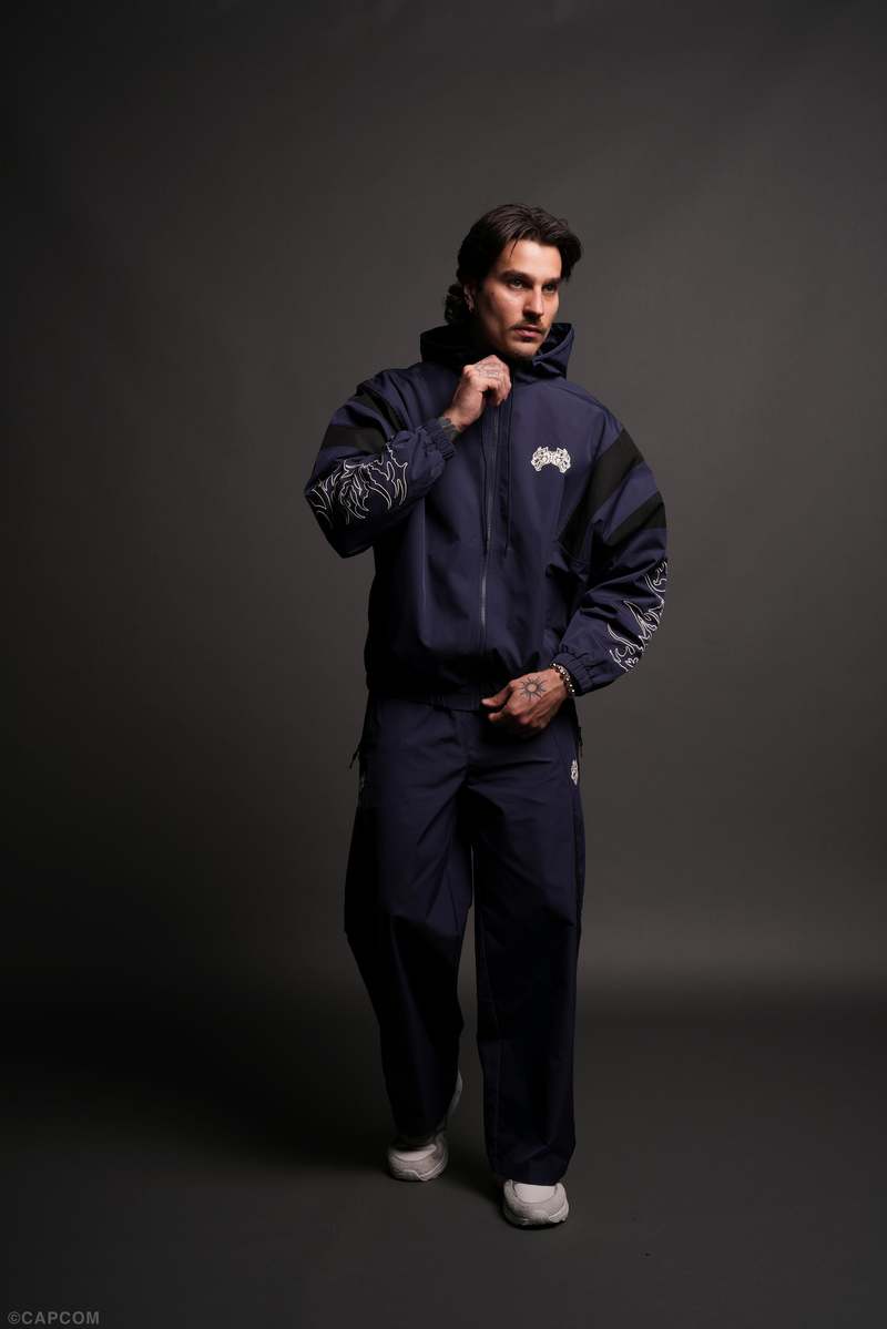 Darc Sport Wolves Hesh Brolic Track Jacket Storm Blue/Black | EKMVC-1370