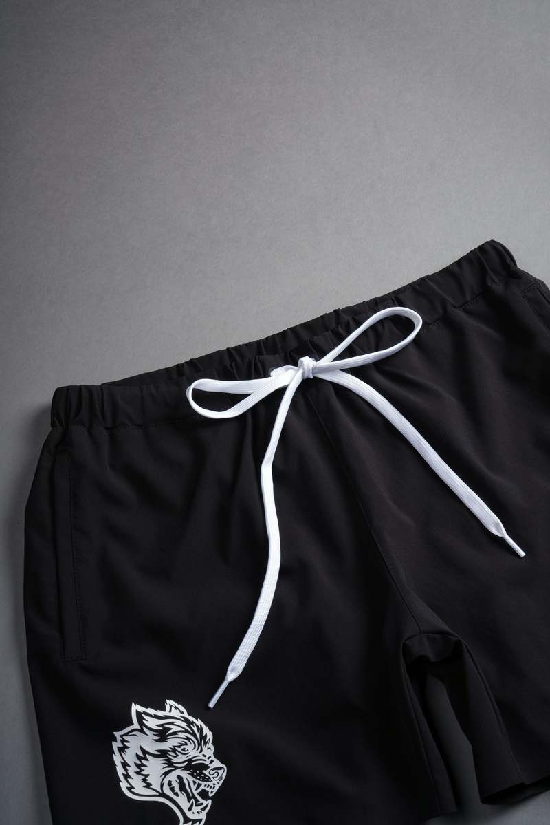 Darc Sport Wolves Represent Compression Shorts Negros | KYCAD-2104