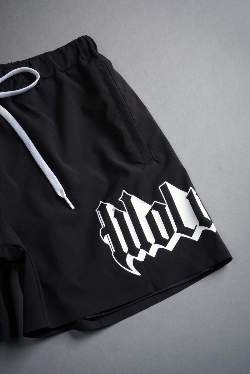 Darc Sport Wolves Represent Compression Shorts Negros | KYCAD-2104