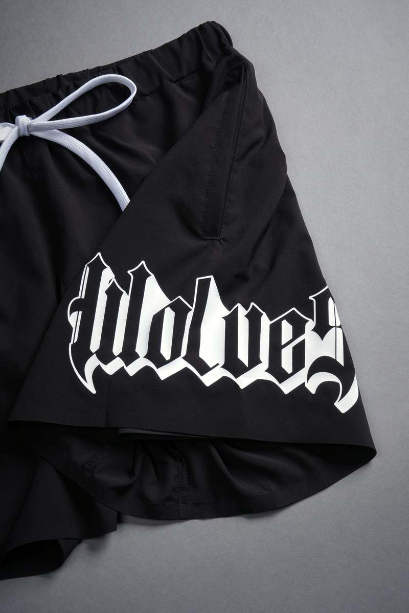 Darc Sport Wolves Represent Compression Shorts Negros | KYCAD-2104
